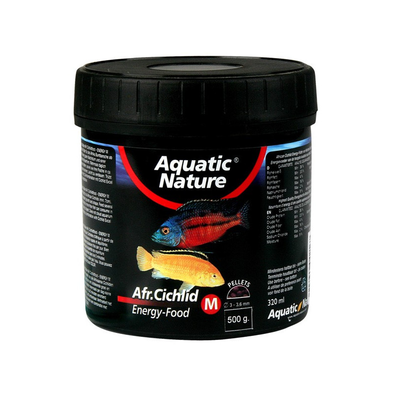 Aquatic Nature African Cichlid Energy food medium 130 gr  7,20 €