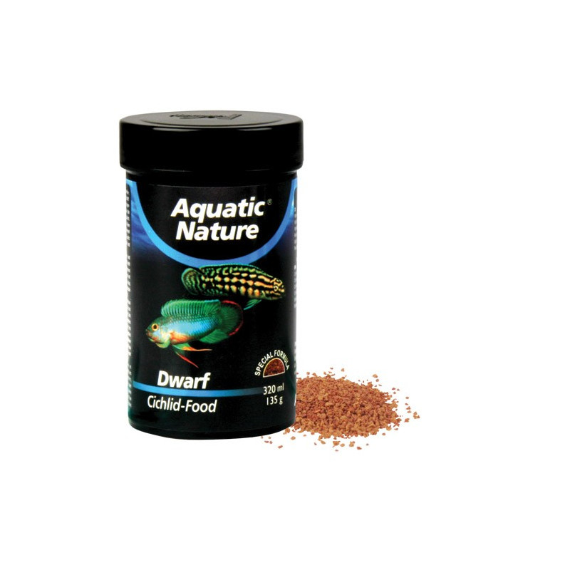 Aquatic Nature Dwarf cichlid-food 190ml