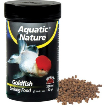 Aquatic Nature Sinking Goldfish food 124 ML 