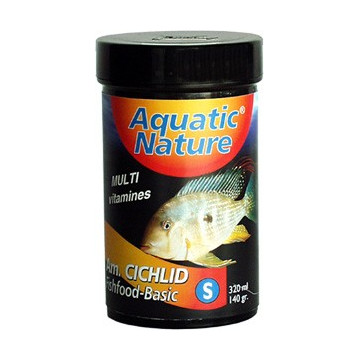 Aquatic Nature Cichlid Fishfood-basic small 320ml 