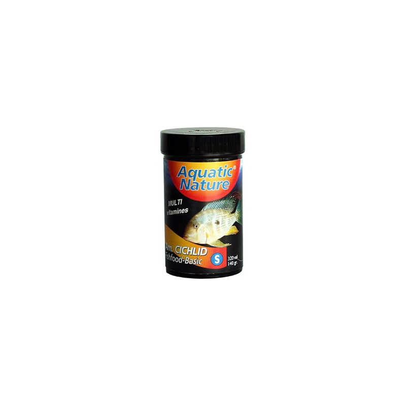 Aquatic Nature Cichlid Fishfood-basic small 320ml 