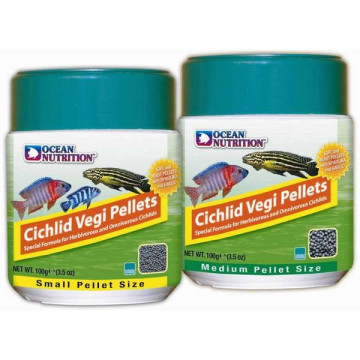 Ocean Nutrition™ Cichlid vegi Pellets 100gr medium