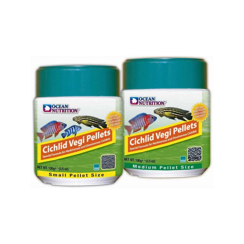 Ocean Nutrition™ Cichlid vegi Pellets 100gr medium 8,35 €