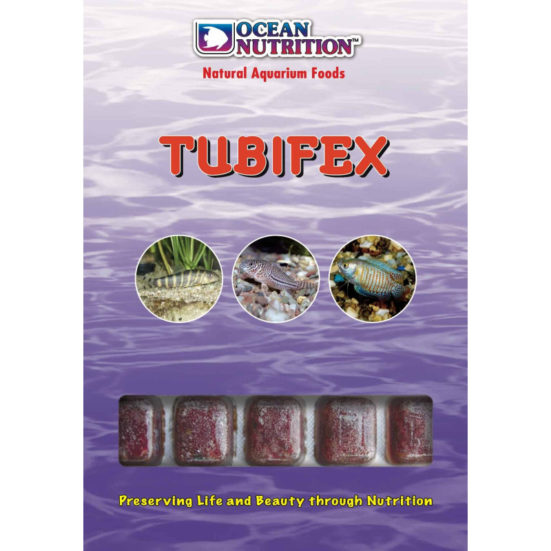 Ocean nutrition tubifex lot de 10 plaquettes