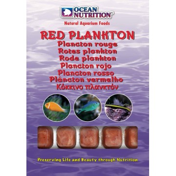 Ocean nutrition Red Plancton lot de 10 plaquettes