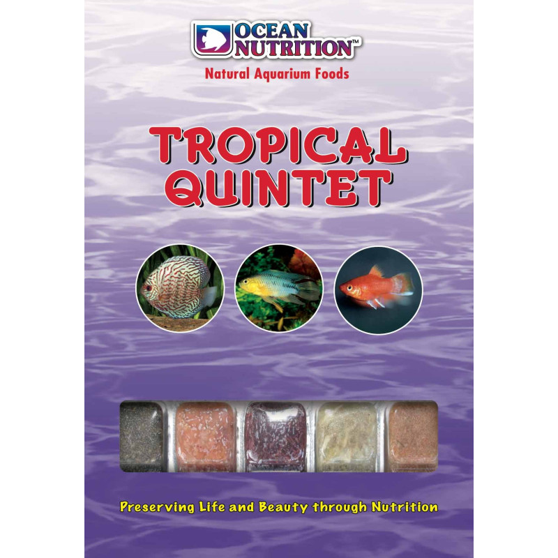 Ocean nutrition Tropical Quintet lot de 10 plaquettes