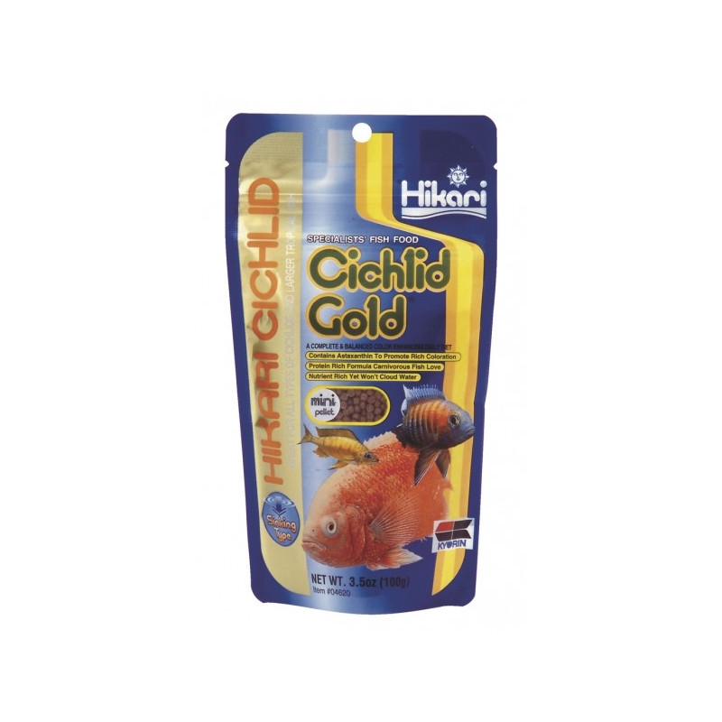 Hikari® Cichlid Gold medium 342gr sinking