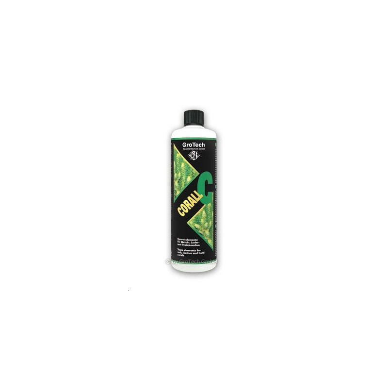 Grotech Coral C 500 ml (Corall C est composé de Fluor, Iode, Bore, ...