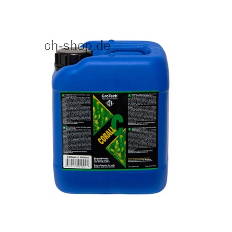 Grotech Coral C 5000 ml (Corall C est composé de Fluor, Iode, Bore,...