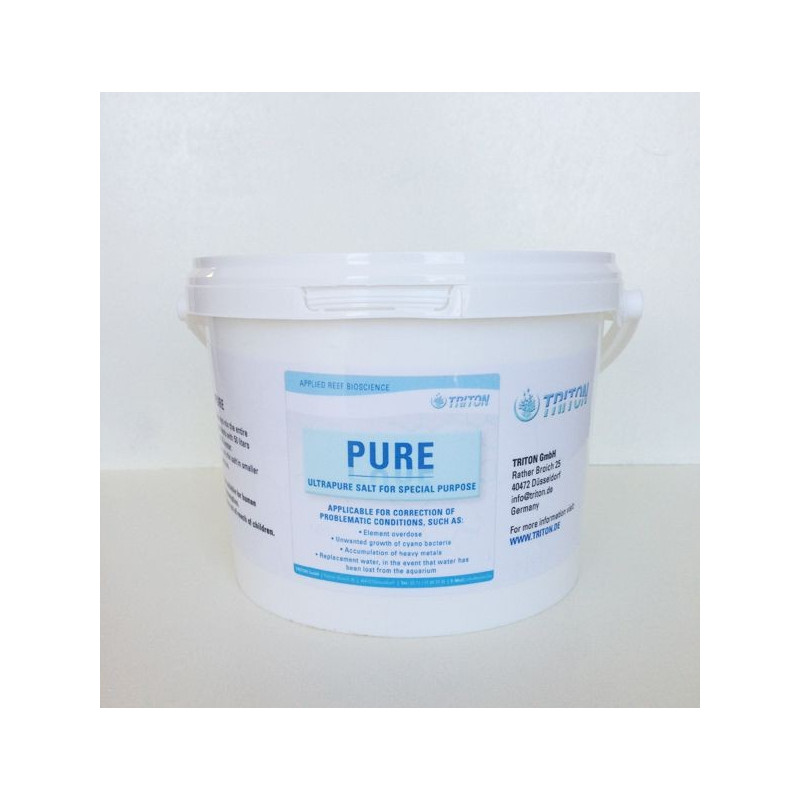 Triton pure sel pour 50 litres 22,50 €