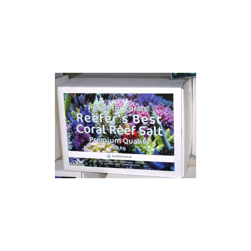 Reefer´s Best Coral Reef, Sels de qualité “Premium” 20kg 78,90 €