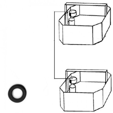 JBL CP e700/e900 Joint pour panier de filtration (haut)