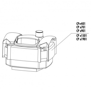 JBL E401 greenline tête de filtre 