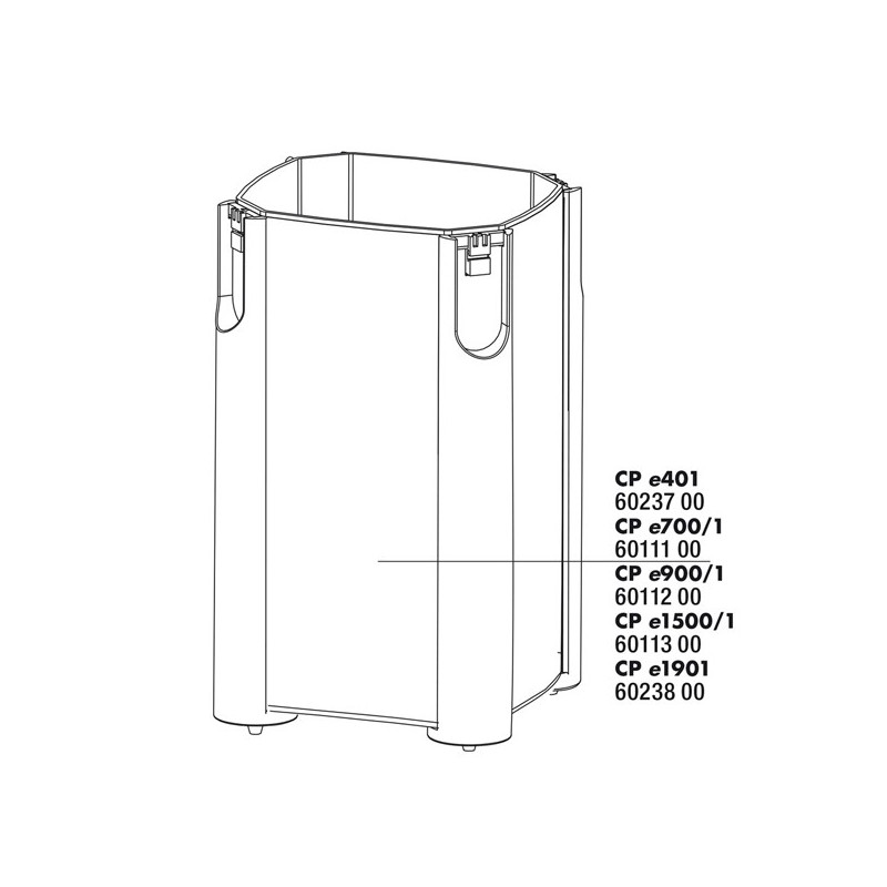 JBL Cp e1901 cuve de filtre