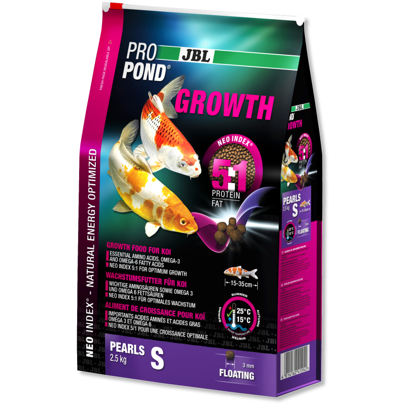 JBL ProPond Growth M-6mm 2,5kg 59,40 €