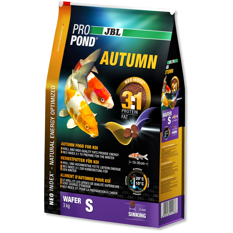 JBL ProPond Autumn S-3mm 3,0kg 41,55 €