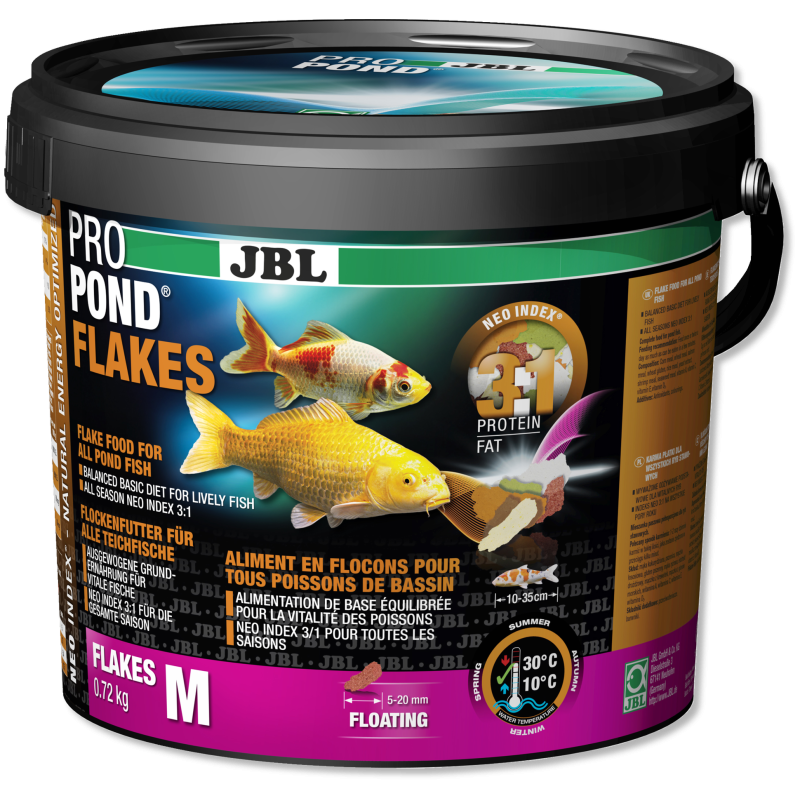 JBL ProPond Flakes M-6mm 0,72 kg 14,60 €