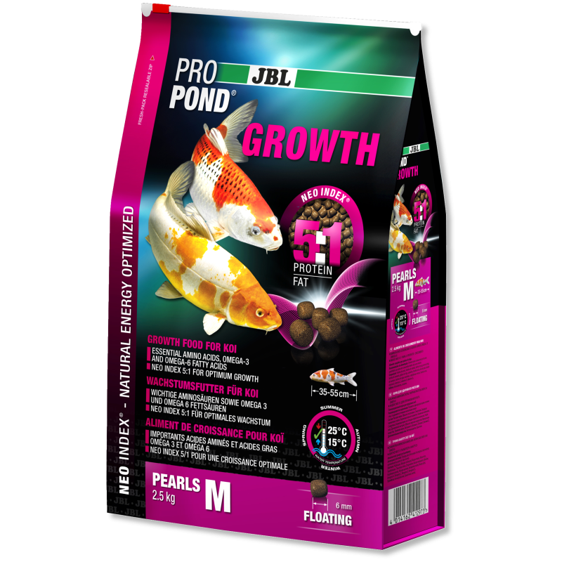 JBL ProPond Growth M-6mm 5,0kg 99,95 €