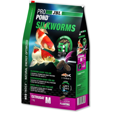 JBL ProPond Silkworms M-6mm 1,0kg 