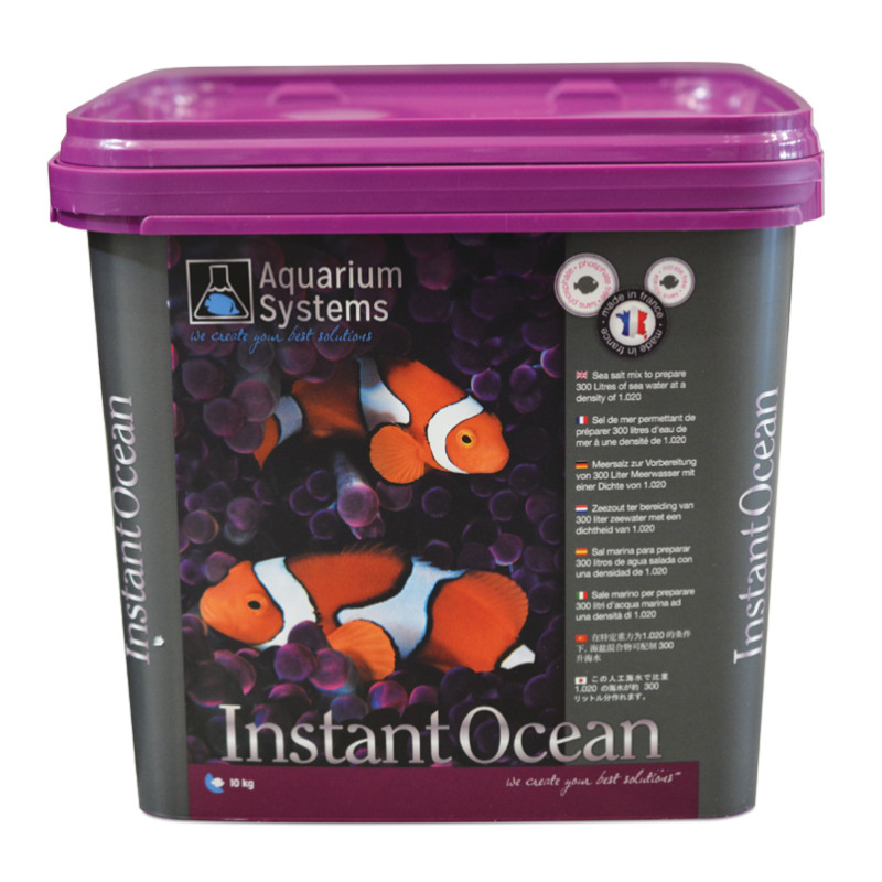 Instant Ocean 10 kg pour 300l 34,00 €