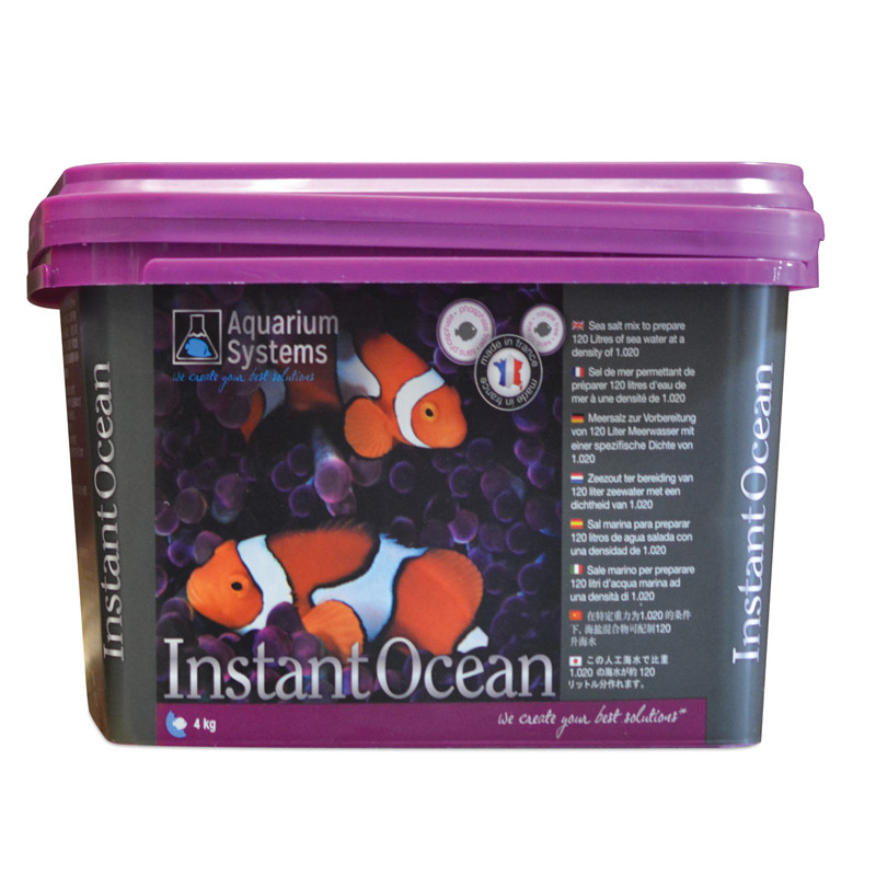 Instant Ocean 4kg pour 120L  14,99 €