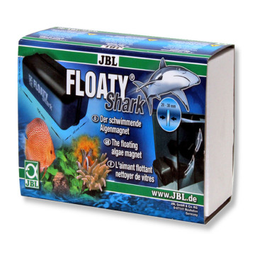 JBL Floaty Shark pour aquariums jusqu'à max. 20-30 mm d'épaisseur. ...