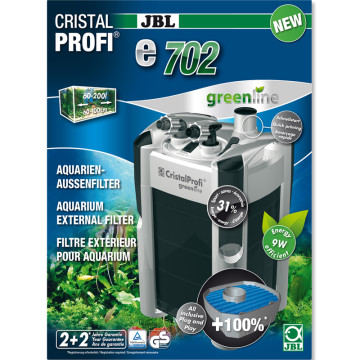 JBL CristalProfi e702 greenline pour aquariums de 60 à 200 litres 8...