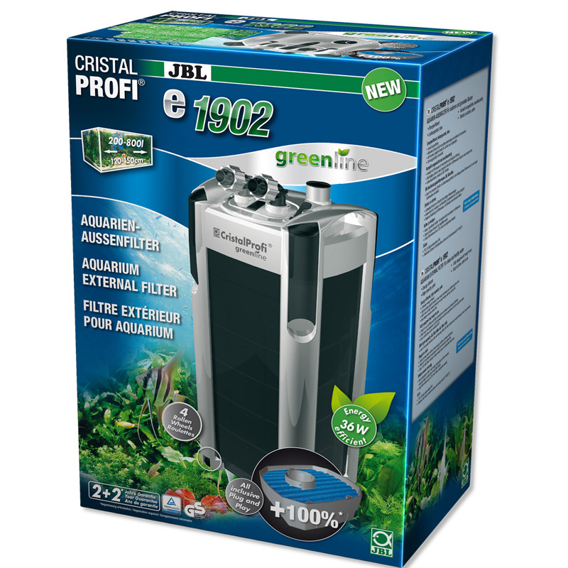 JBL CristalProfi e1902 greenline pour aquariums de 200 à 800 litres...