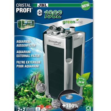 JBL CristalProfi e1902 greenline pour aquariums de 200 à 800 litres...