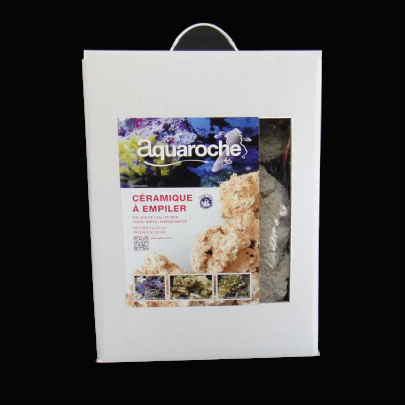 Aquaroches cartons de 5 kg \\"céramique à empiler\\" 45,80 €