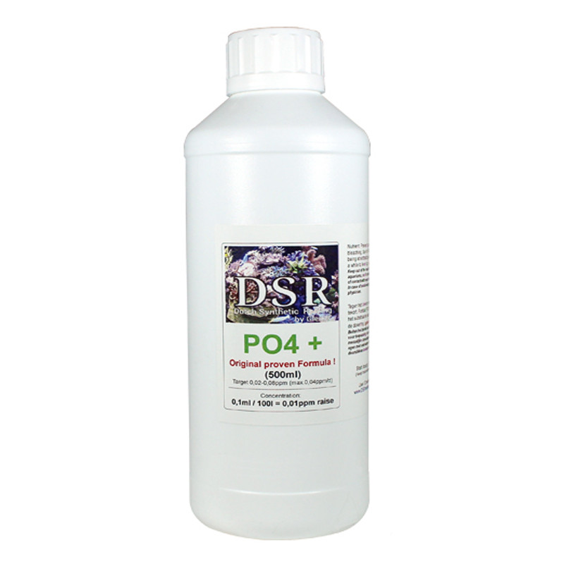 DSR PO4+ (PO4) : Supplément 500ml 10,95 €