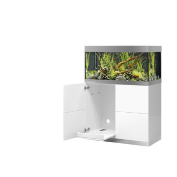 Oase aquarium HighLine Optiwhite 200 blanc (aquarium & meuble) + bo...