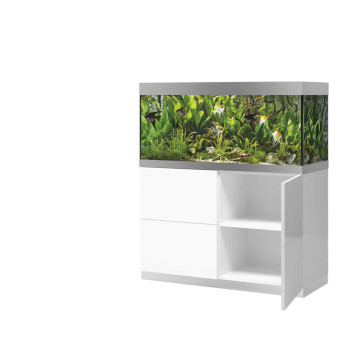 Oase aquarium HighLine Optiwhite 300 blanc (aquarium & meuble) + bo...