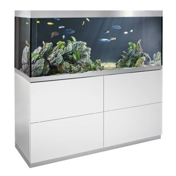 Oase aquarium HighLine Optiwhite 400 blanc (aquarium & meuble) + bo...