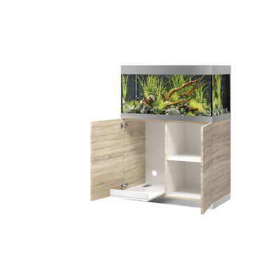 Oase aquarium HighLine Optiwhite 200 chêne (aquarium & meuble) + bo...