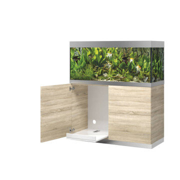 Oase aquarium HighLine Optiwhite 300 chêne (aquarium & meuble) + bo...