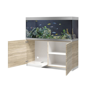 Oase aquarium HighLine Optiwhite 400 chêne (aquarium & meuble) + bo...