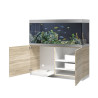 Oase aquarium HighLine Optiwhite 400 chêne (aquarium & meuble) + bo...