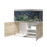 Oase aquarium HighLine Optiwhite 400 chêne (aquarium & meuble) + bo...