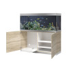 Oase aquarium HighLine Optiwhite 400 chêne (aquarium & meuble) + bo...