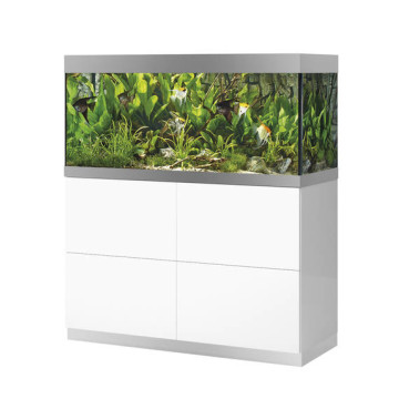 Oase aquarium HighLine Optiwhite 300 blanc (aquarium & meuble) + bo...