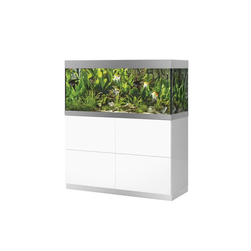 Oase aquarium HighLine Optiwhite 300 blanc (aquarium & meuble) + bo...