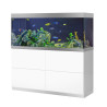 Oase aquarium HighLine Optiwhite 400 blanc (aquarium & meuble) + bo...