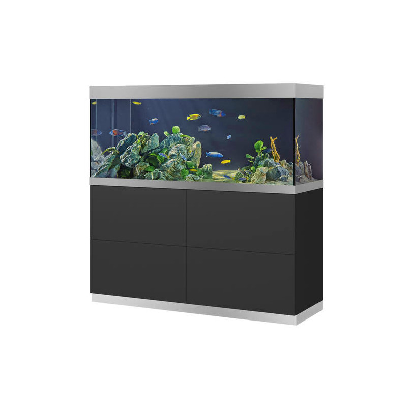 Oase aquarium HighLine Optiwhite 400 anthracite (aquarium & meuble)...