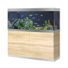 Oase aquarium HighLine Optiwhite 400 chêne (aquarium & meuble) + bo...