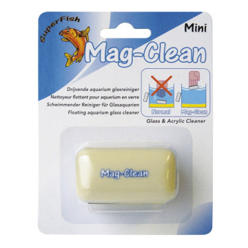 Superfish Mag-Clean Mini flottant pour verre ou Acryl de 3mm 