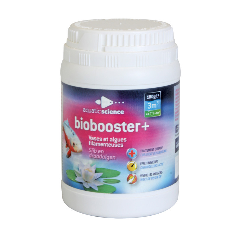 Aquatic Science Biobooster+ 3000 pour 3000 litres 180gr (4 mesurettes (60g)/m3)