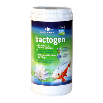 Aquatic Science Bactogen 40000 traite 1kg pour 40m³ ( 5 traitements...