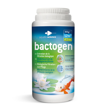 Aquatic Science Bactogen 12000 300gr pour 12m³ ( 5 traitements)