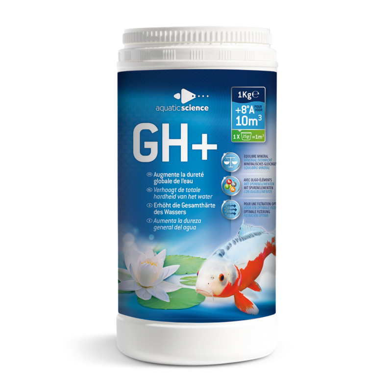 Aquatic Science NEO GH+ 1kg (1 Kg augmente 40 m³ de 1 à 2°)